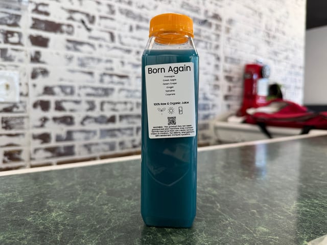 Born Again Juice.